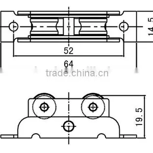 Sliding Window Roller,Window Pulley Bearing thumbnail-6