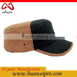 Wholesale High Quality Fashion Sun Cap 100% Cotton Army Cap thumbnail-3