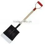Square Nose Shovel With Wooden Handle thumbnail-1