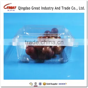Blister Disposable Plastic Clear Fresh Grape Container thumbnail-1
