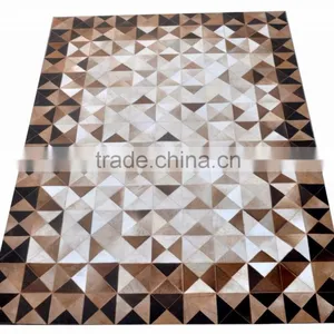 Hair-On Cowhide Leather Carpet PL-309 thumbnail-1