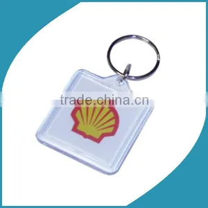 Blank Plastic Keychain thumbnail-1