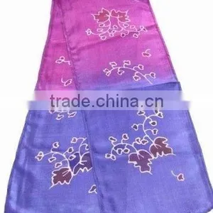 Silk Scarf / Fashion Scarf / Silk Shawl thumbnail-1
