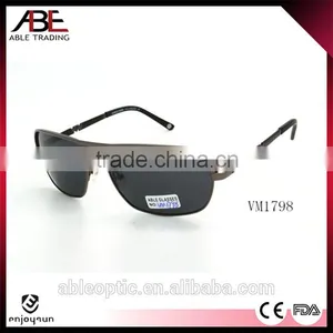 Mens Classic Outdoor Polarized Fashion Style Glasses Metal Sunglasses Promotional Eyewear FDA thumbnail-1