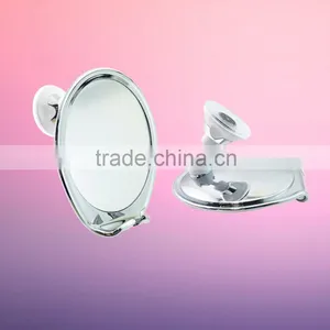 Fogless Shower Mirror Wall Mounted Adjustable Makeup Mirror thumbnail-1