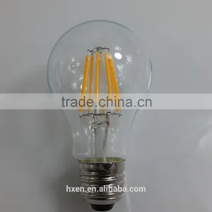 UL Listed 85-265v 8w 6w 4w E27 E26 B22 Filament Led Bulb A19 A60 Led Bulb thumbnail-2