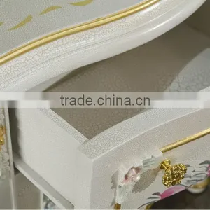 Rococo 2 Drawers Bedside Cabinet - Antique Spanish Furniture thumbnail-5
