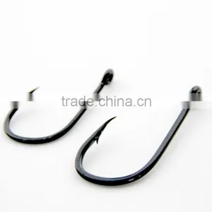 Sport Circle Hook High Carbon Steel 3/0 500pcs/bag thumbnail-3