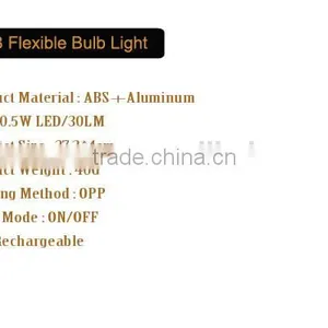 BT-4823 0.5 W 30 Lumen Flexible USD Powered LED Lamp thumbnail-2
