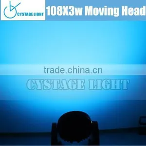 RGBW Zoom 108X3W Moving Head and Price thumbnail-2