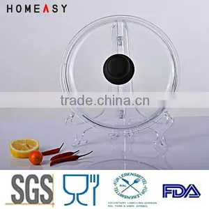 26 cm Borosilicate Glass Lids for Pots and Pans thumbnail-1