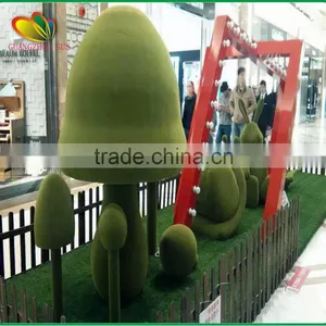 Garden Decoration Artificial Grass Animal Flocking Craft Topiary Animal thumbnail-1