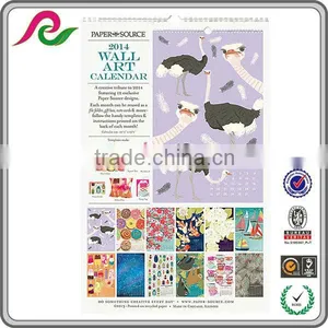 Calendar 2014 Wall Scroll Calendar Natural thumbnail-1
