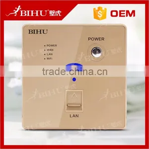 New Design Wholesale Wireless Wall Mount WIFI and USB Socket AP Router 300Mbps thumbnail-3