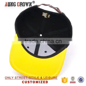 New Made 6 Panel Snpaback 100% Acrylic Snapback Hats thumbnail-5
