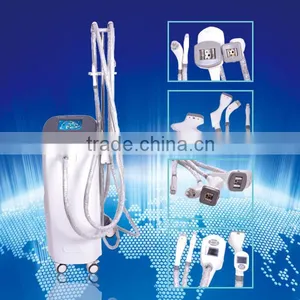 Aesthetic Equipment Ultrasonic Cavitation RF Vacuum Roller Massage Body Shaping Machine thumbnail-1