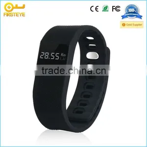 Firsteye TW64 Smart Bluetooth Wristband , Neutral Smart Wristband for Men and Women thumbnail-1