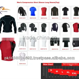 Men Compression Wear Top Shirts thumbnail-1