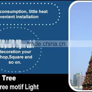Hot Sale Outdoor Led Christmas Tree Not Expensive Holiday Time Christmas Lights Smart Decorative Christmas Tree thumbnail-1