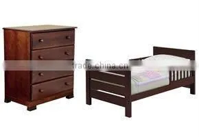 Solid Pine Wood Children Bed MC009 thumbnail-1