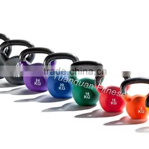 Wholesale Gym Equipment Colorful Neoprene Kettlebell Most Popular thumbnail-1