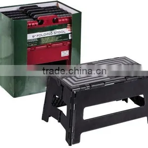 High Quality Plastic Folding Travel Stool Step Stool 450737 thumbnail-2