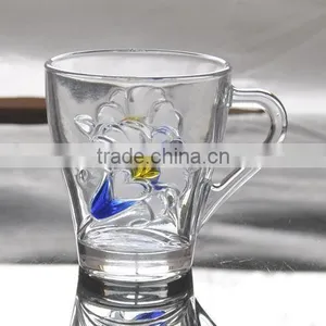 Glass Tea Mug Glass Tea Cup Mug Glass Mug for Tea thumbnail-2