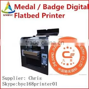 Hot Sale Wine Bottle / Golf Ball/ Medal Printing Machine thumbnail-1