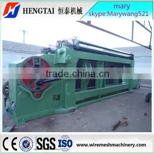 China Manufacture Automatic Large Hexagonal Wire Netting Machine Gabion Machine thumbnail-5