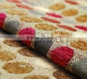 Chenille Fabric Flower New Design WovenTela Flocked Dobby Sofa/ Cushion/Curtain/Carpet thumbnail-4