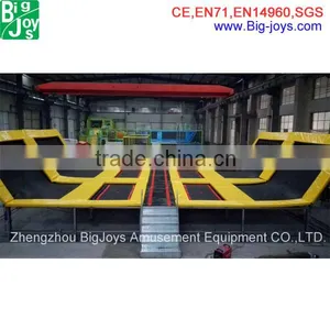 Factory Produce and Sell Small Trampoline Park Customized According to Client's Requirements thumbnail-1