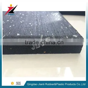 Gold Supplier Gym Rubber Roll Crossfit Rubber Mat With EPDM Fleck thumbnail-3