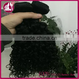 Unprocessed Raw Wholesale Curly Hair Weft 100% Vietnamese Human Hair thumbnail-4