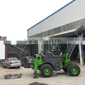 Backhoe Loader 1500kg Front End Lowest Price Back Loader thumbnail-2