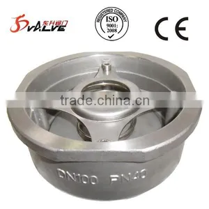 Stainless Steel Wafer Type Lift Check Valve PN40 thumbnail-1