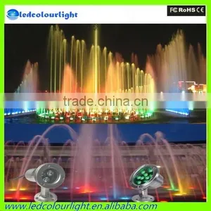 Super Waterproof DMX Fountain Light 12v/24v IP68 Dmx Rgb 9w 18w 27w Led Underwater Light thumbnail-1