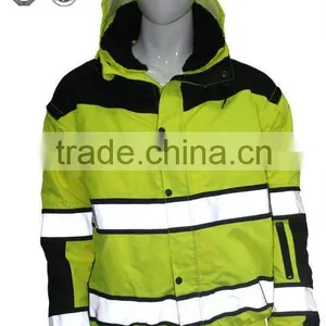Hi-Vis Two-Tone Bomber Jacket thumbnail-1