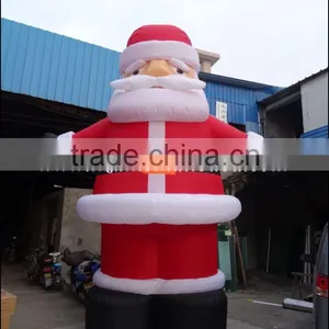 20ft Newest Outdoor Inflatable Sitting Santa for Christmas Decoration thumbnail-1