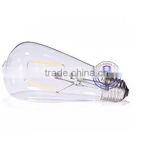 Antique Vintage Retro Edison Light Bulbs ST64 2W 4W 6W E27 220V Filament Edison Decorative Incandescent Light Bulbs thumbnail-3