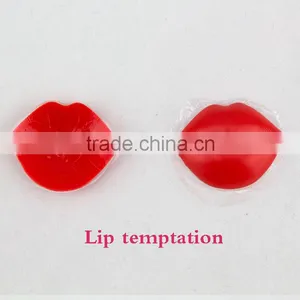 Junyan Sexy Women Adhesive Red Mouth Silicone Nipple Pad Nipple Pasties thumbnail-2