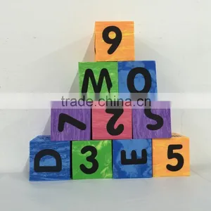 Charming Non-toxic High Quality Cheap EVA Foam Custom High Quality Plastic Alphabet Shape Building Block thumbnail-4