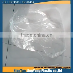 Disposable Waterproof Clear Plastic PE Boot Cover thumbnail-1