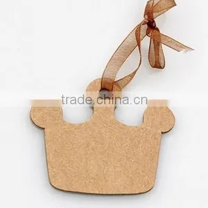 Recycled Kraft Paper Hang Tags for Lady's Clothing thumbnail-1