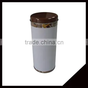 Small Elegant Metal Round Biscuit Tin Box For Kids/Home With High Quality thumbnail-1