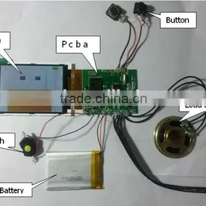 Video in Print Greeting/brochure Card Pcb Tft Lcd Module thumbnail-2