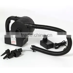 DC 12V/AC 230V 3 Universal Nozzle Adaptors Portable Electric Air Pump thumbnail-4