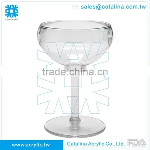 Acrylic MS PC 266ml Transparent Margarita Glass thumbnail-2