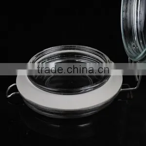 Airtight Glass Jars With Sealed Clamp Lids thumbnail-3