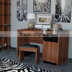 Chinese New Style Wood Grain Computer Desk for Home Furniture thumbnail-2