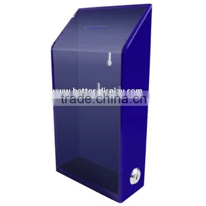 Wholesale Acrylic Money Collection Box thumbnail-1